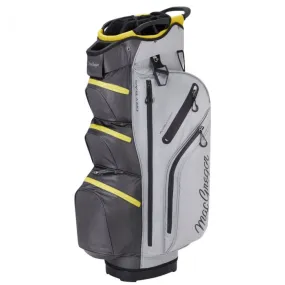 MacGregor MACTEC Water Resistant 10 inch Cart Bag - Silver/Charcoal