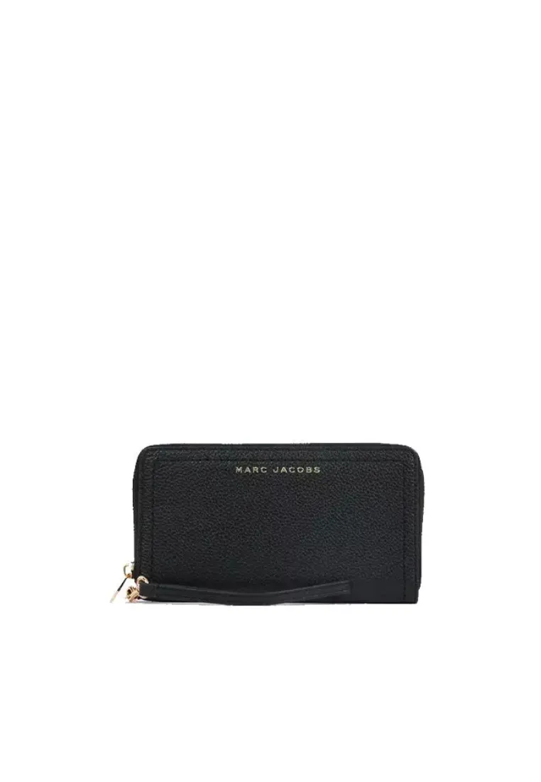 Marc Jacobs Zip Around Long Wallet In Black S130L01RE22