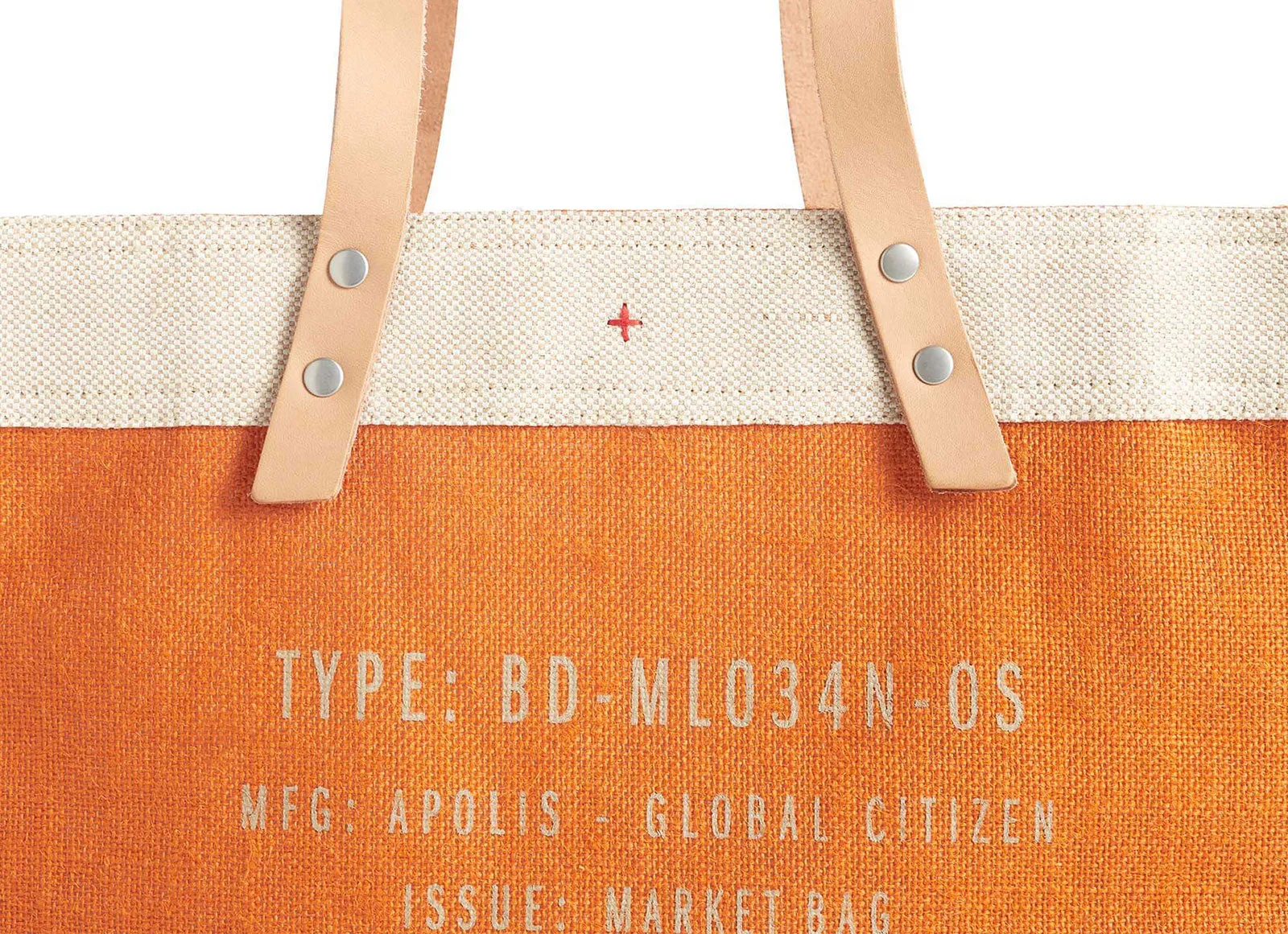 Market Tote in Citrus - Wholesale