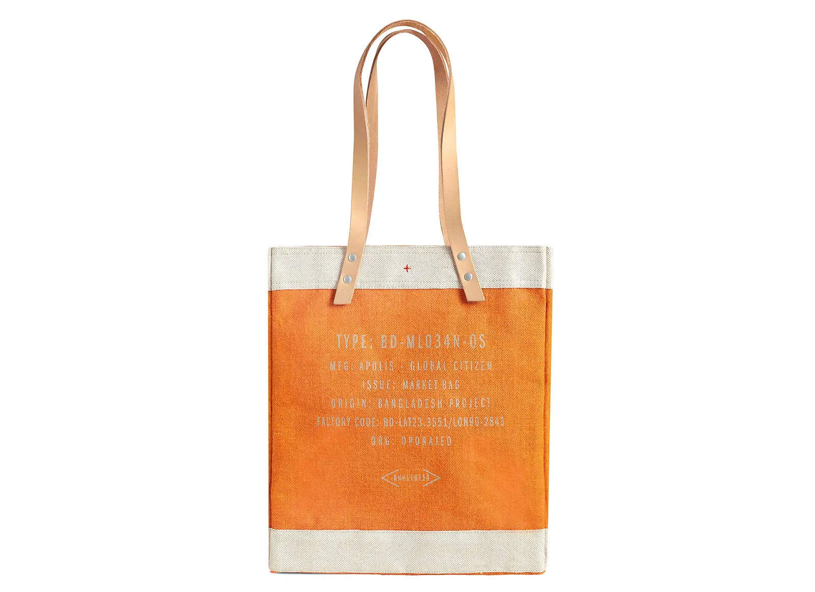 Market Tote in Citrus - Wholesale