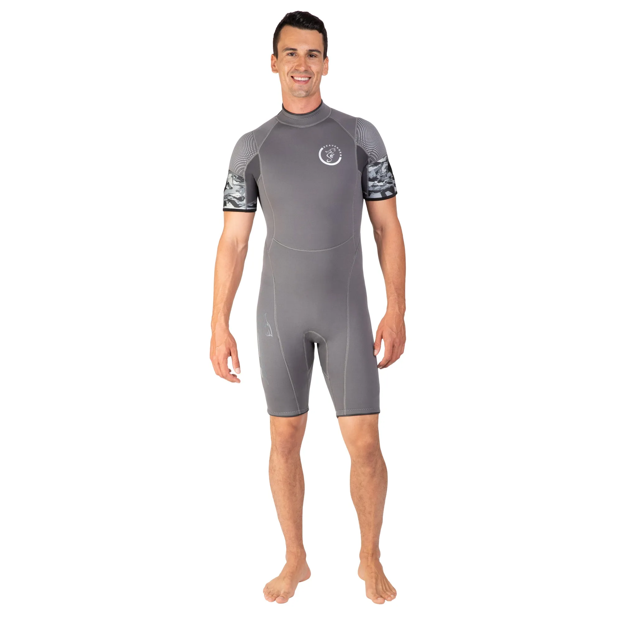 Men's 3mm Explorer Shorty Wetsuit - Camo