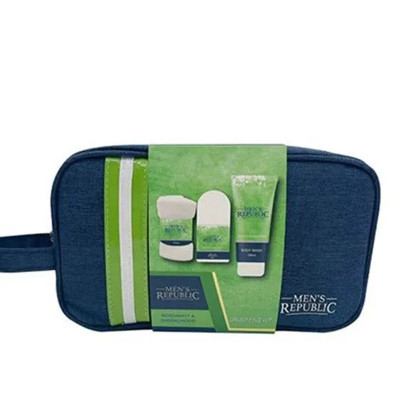 Men's Republic Grooming Kit in Toiletry Bag