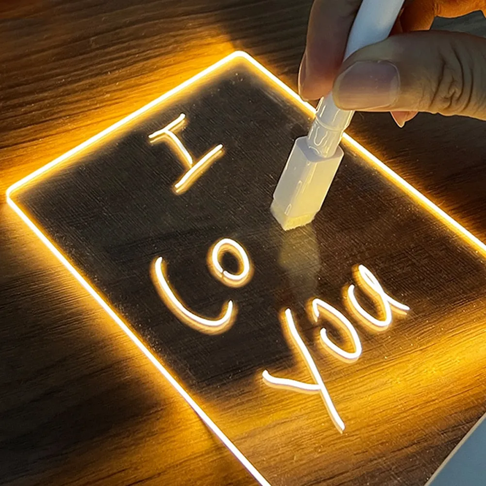 Message Board Lamp