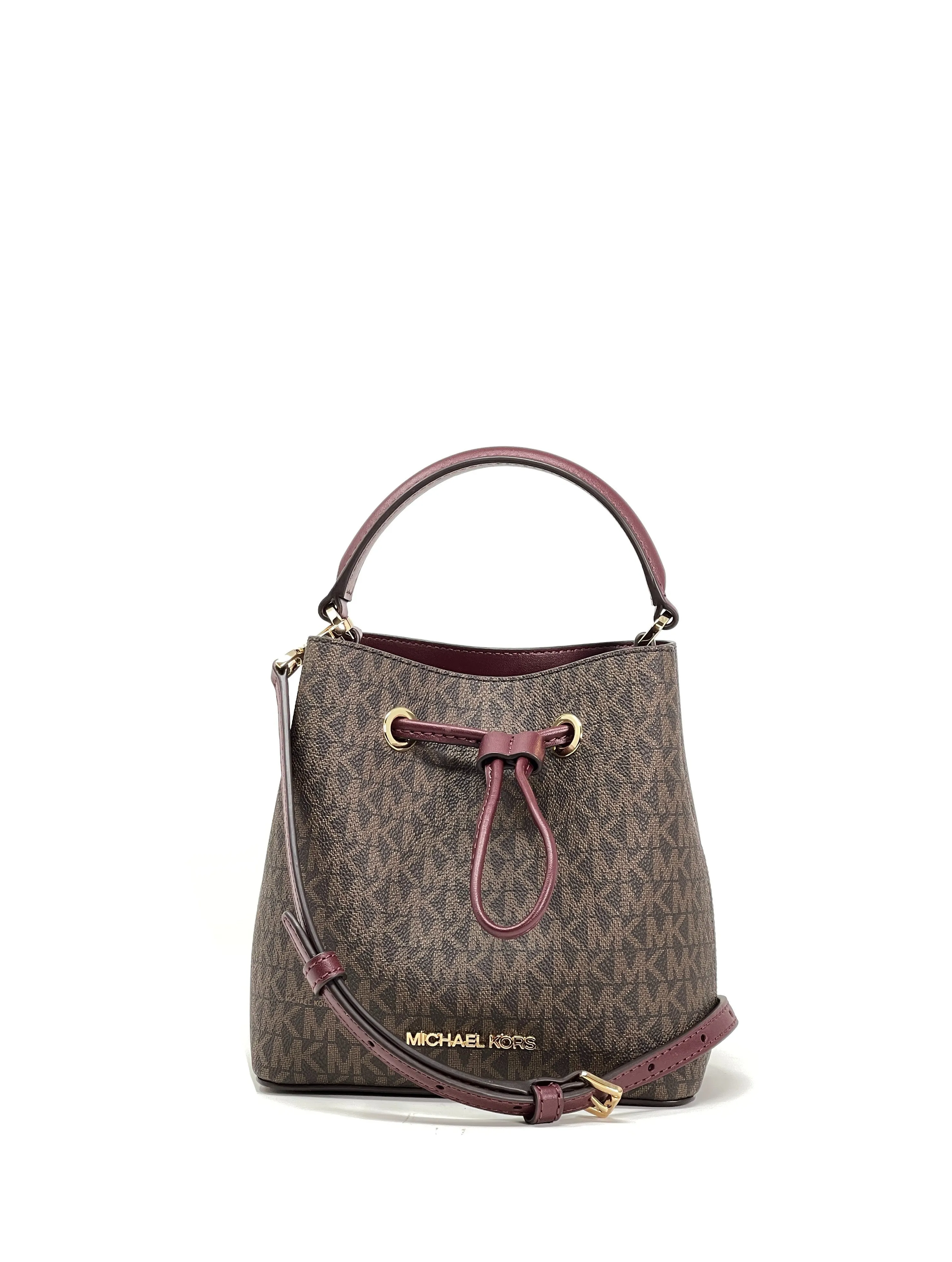 Michael Kors Women's Merlot Suri Small Logo Crossbody Bag