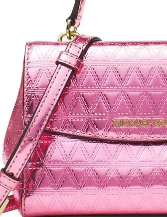 Michael Michael Kors Ava Mini Metallic Crossbody