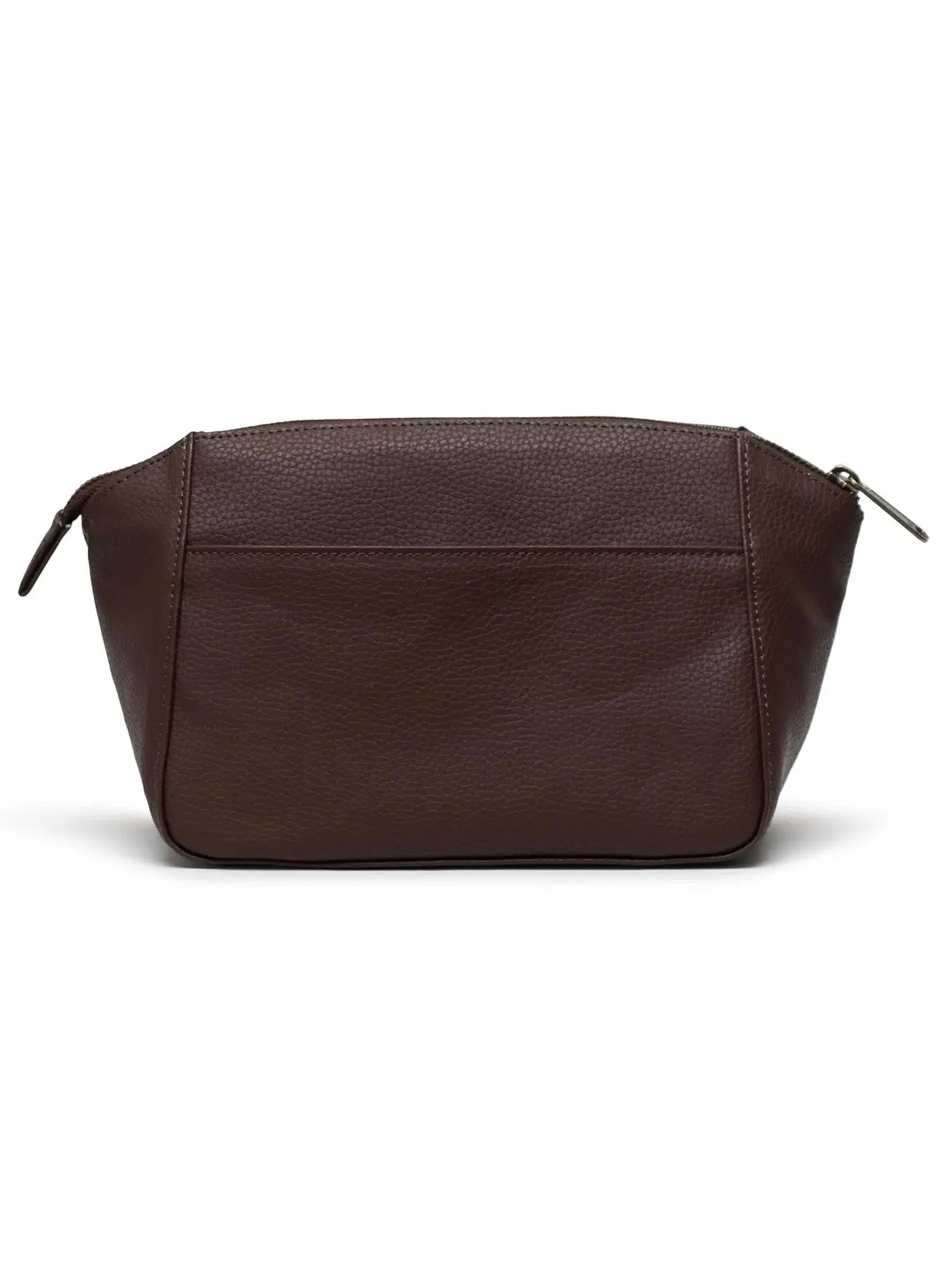 Milan Vegan Leather Toiletry Bag