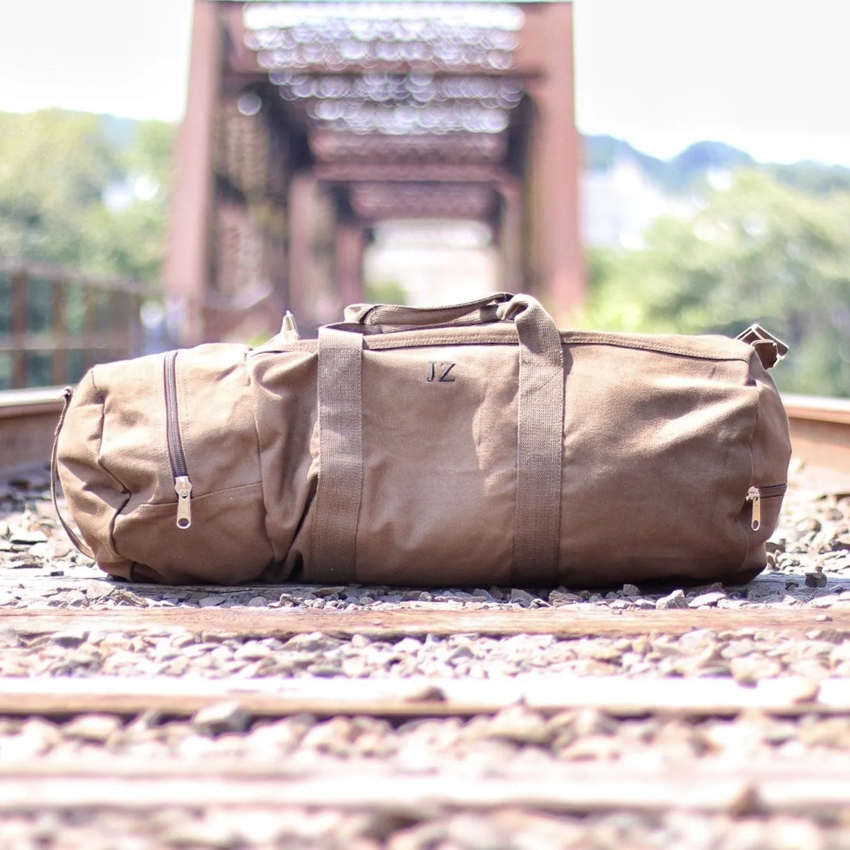 Military-styled Duffle Bag