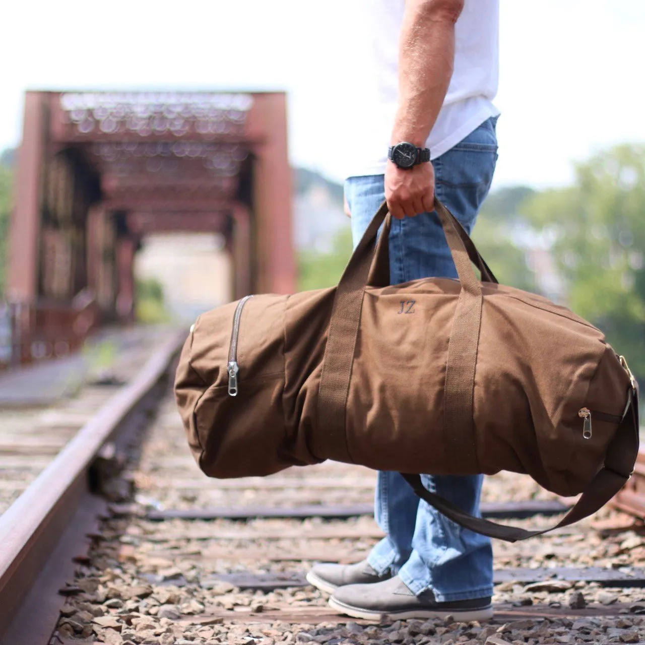 Military-styled Duffle Bag