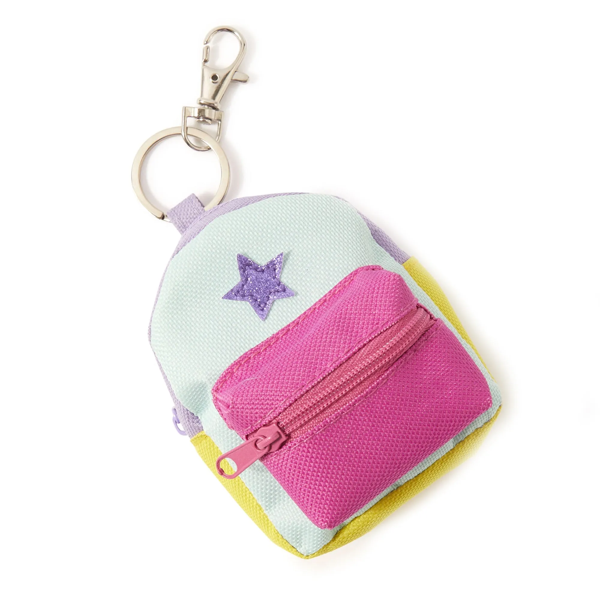 Mini Backpack Keychain Stationery Set