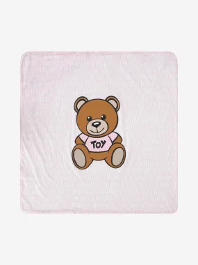 Moschino Girls Teddy Baby Blanket