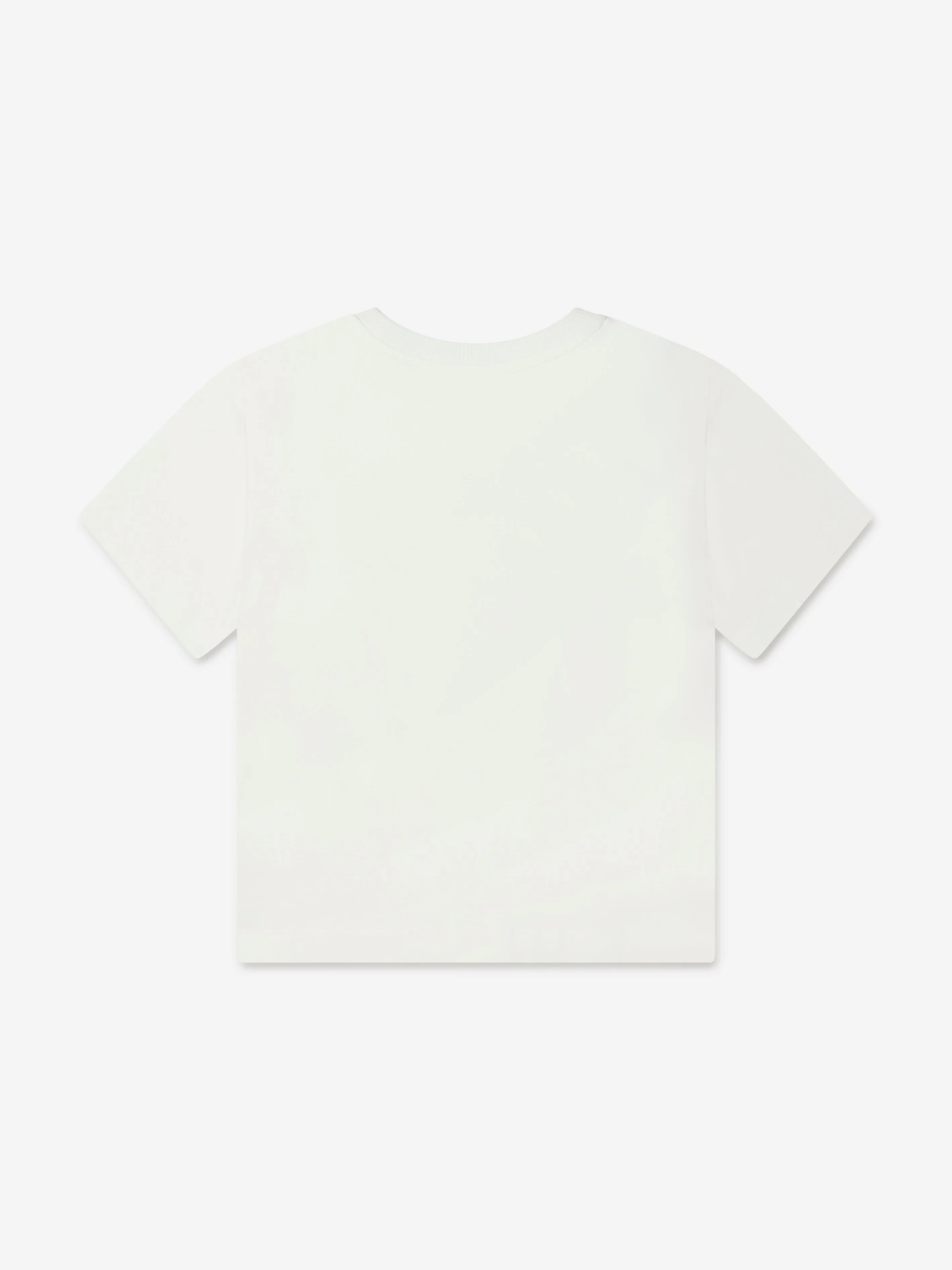 Moschino Kids Teddy Bear Logo T-Shirt n Ivory