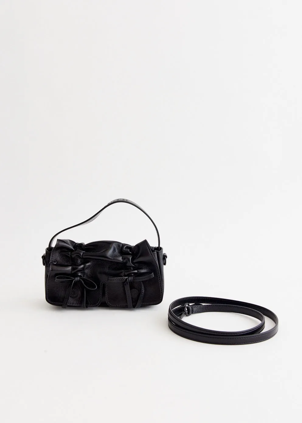 Multipocket Micro Crossbody Lux Bag