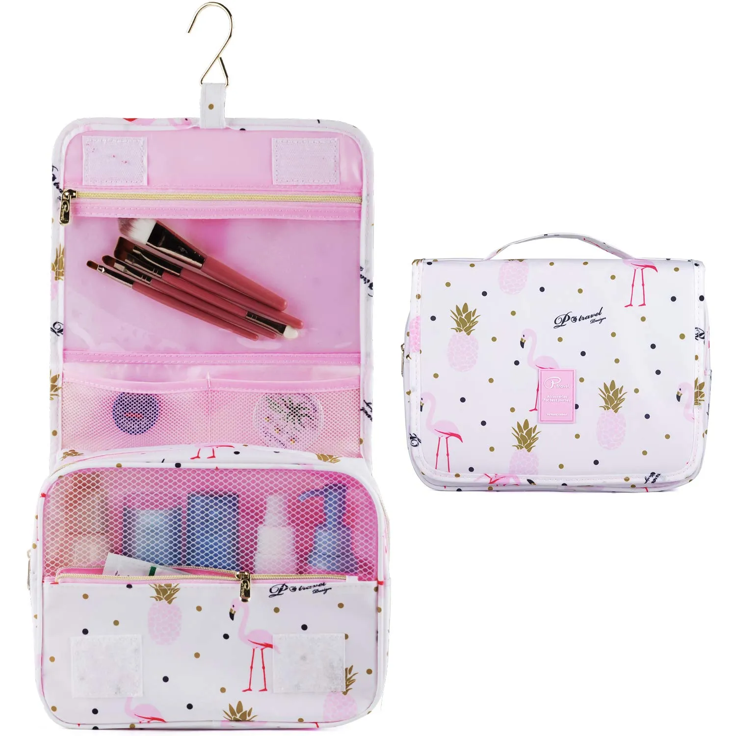 Narwey 1114 Waterproof Hanging Travel Toiletry Cosmetic Make up Bag