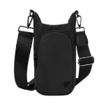 NEW: Hipster H2O Crossbody Bag - Matte Black (Nylon)