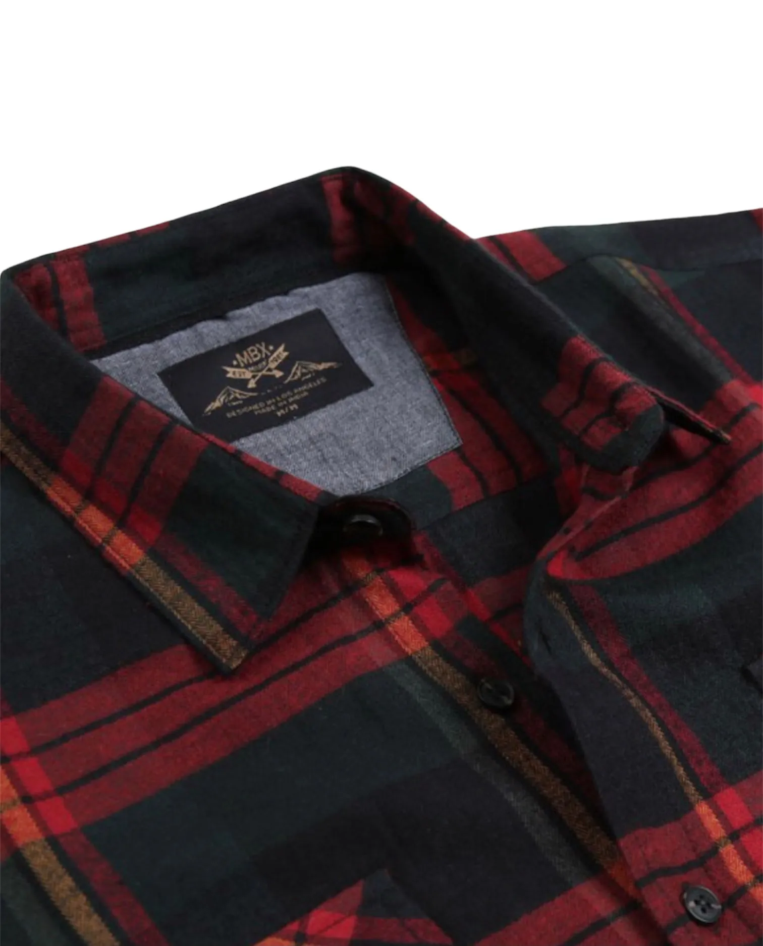 Night Tones Plaid Flannel