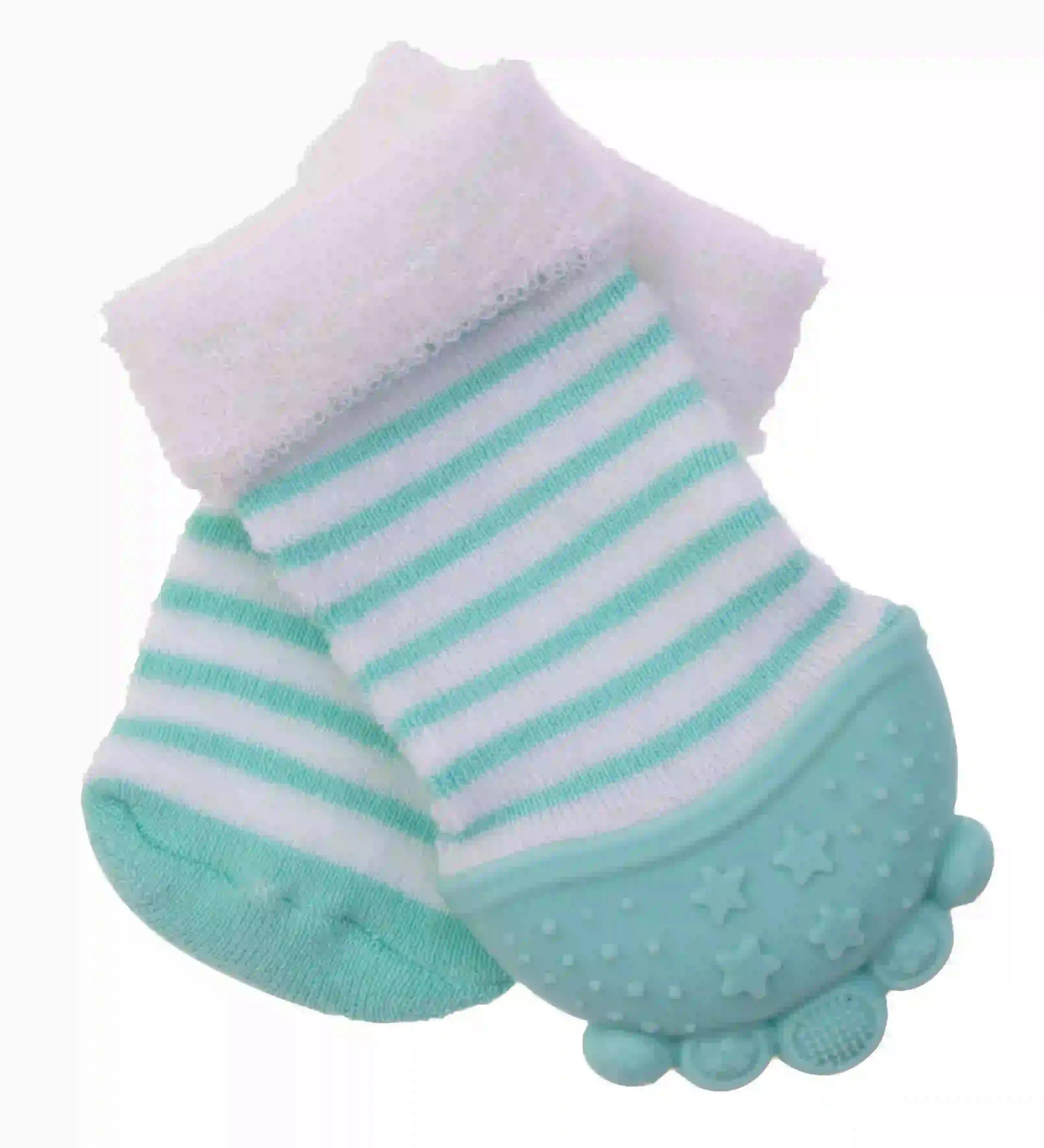 Nuby Teething Socks - 1 Pack - 3M 