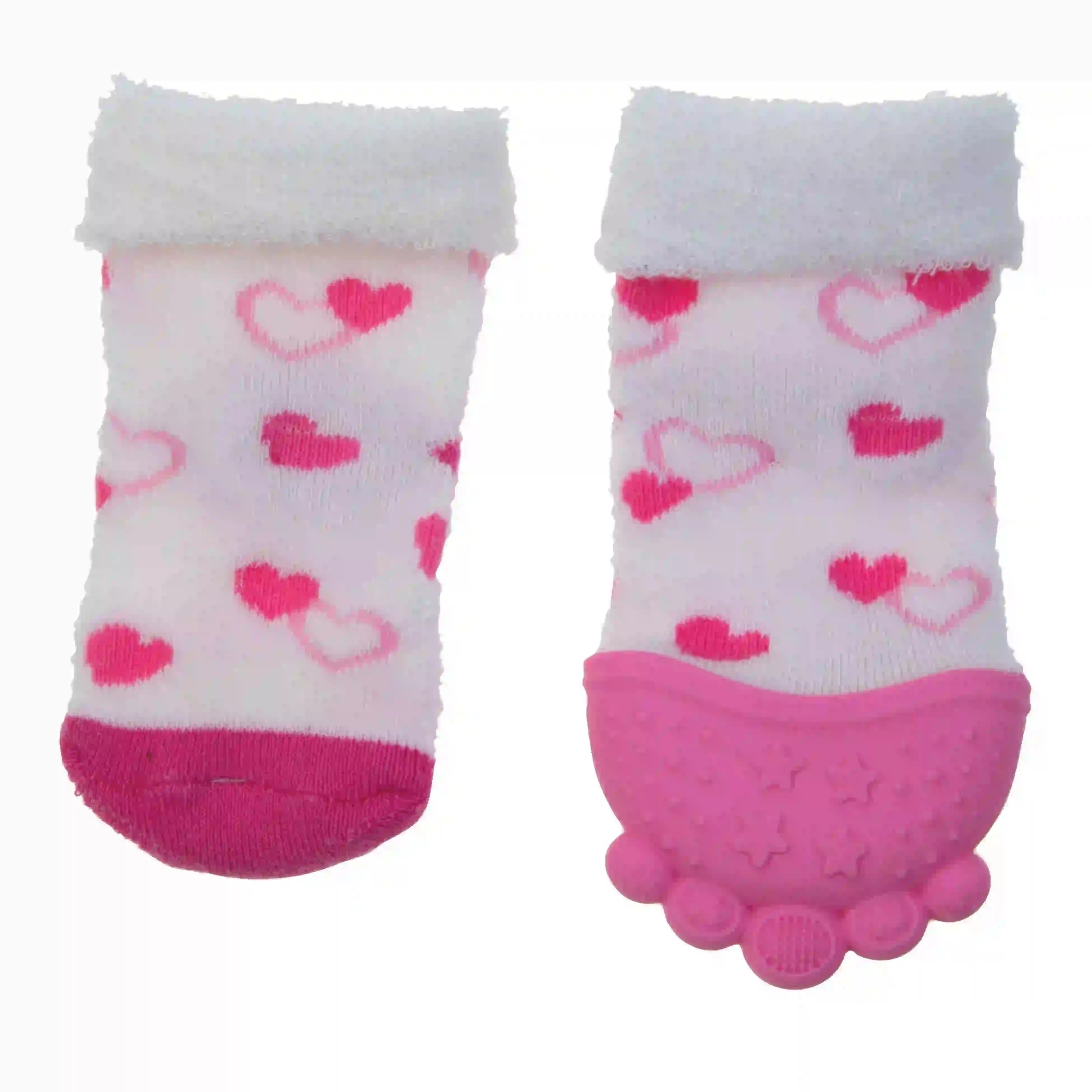 Nuby Teething Socks - 1 Pack - 3M 