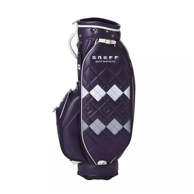 ONOFF 8.5" Women's Caddie Bag (Purple/White)