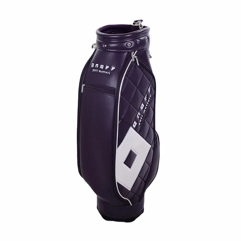 ONOFF 8.5" Women's Caddie Bag (Purple/White)