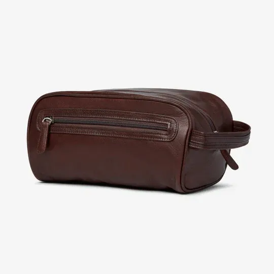 Osgoode Marley Large Leather Toiletry Kit