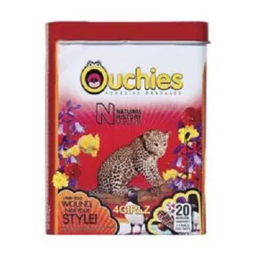 Ouchies Natural History Bandages 4 Girlz 20ct