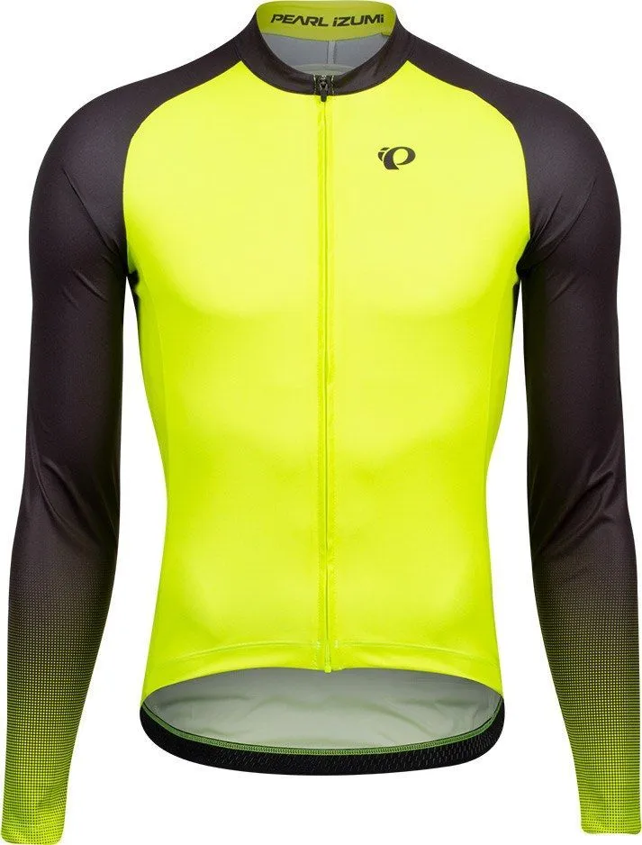 Pearl Izumi Attack Long Sleeve Summer Jersey -  Fluoro Yellow