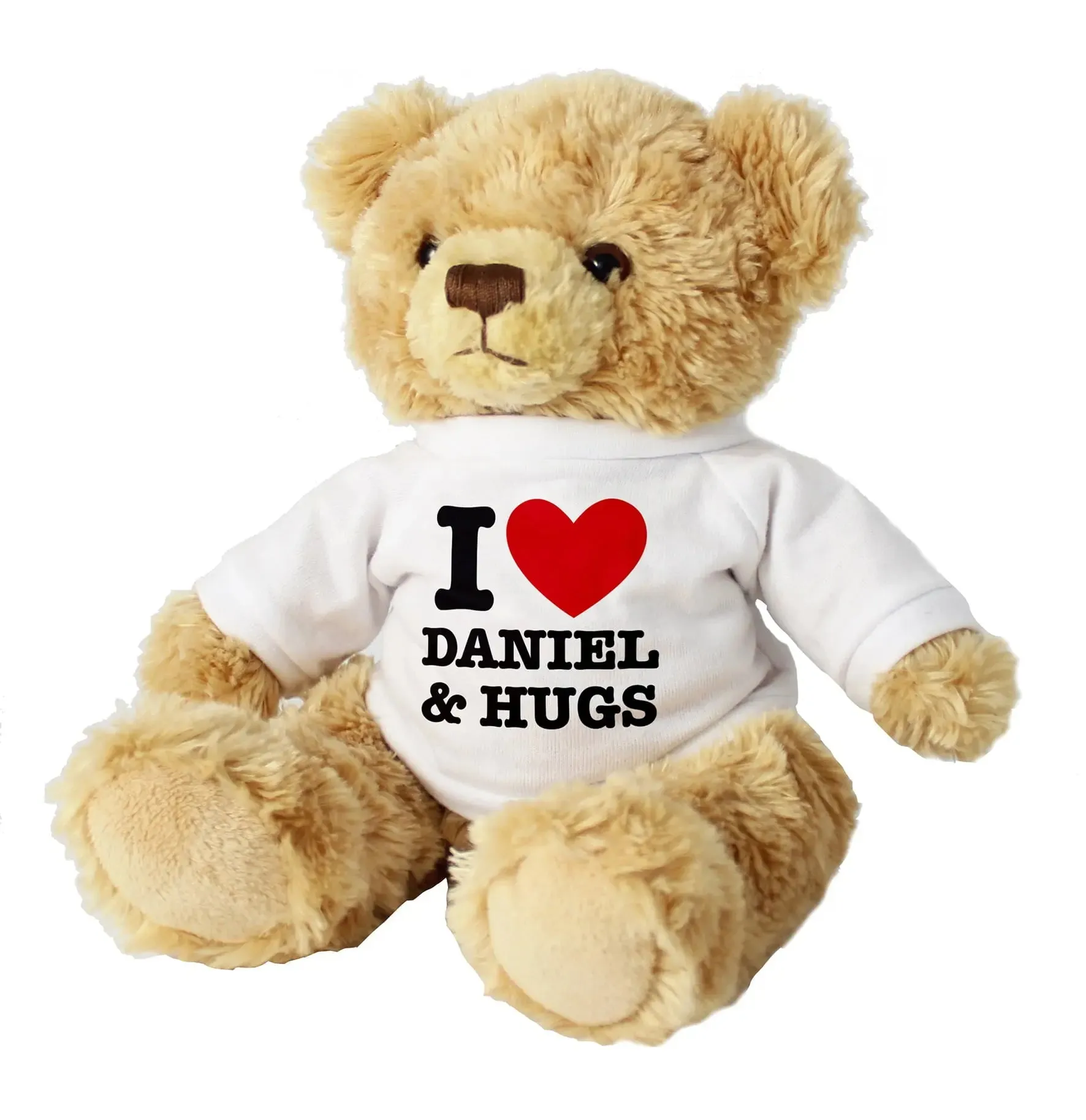 Personalised I Love... Teddy Bear