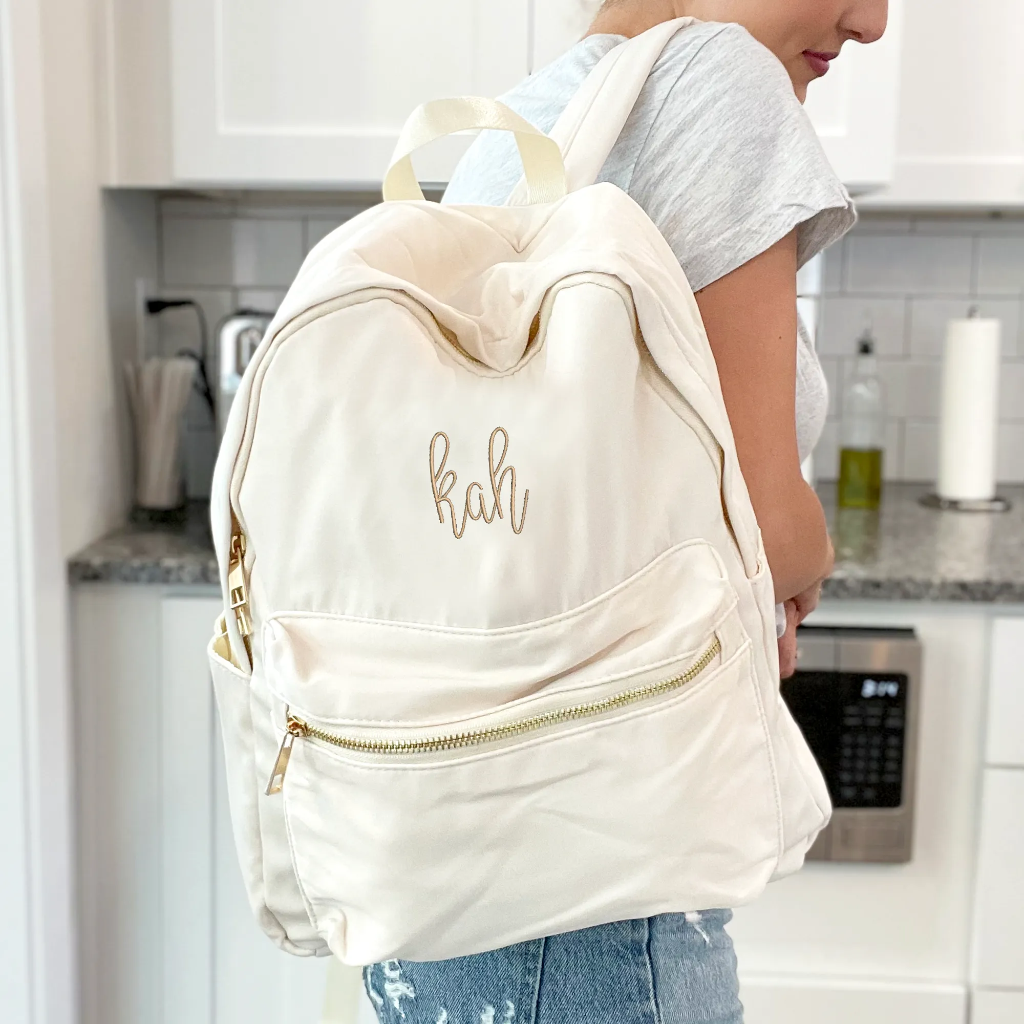 Personalized June Nylon Backpack