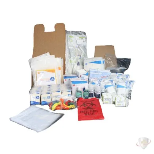 Portable Disaster Tote with Emergency Supplies