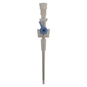 Ported I.V. Cannula - 22ga (Blue)