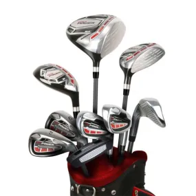 Powerbilt Pro Power Package Set RH (all graphite w/ cart bag)