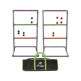 Pro Ladder Golf Game Set, (2) 22" X 37.5" Ladders/six Bolas/carry Bag