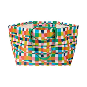 Project Ten Rainbow Weave Oversize Tote