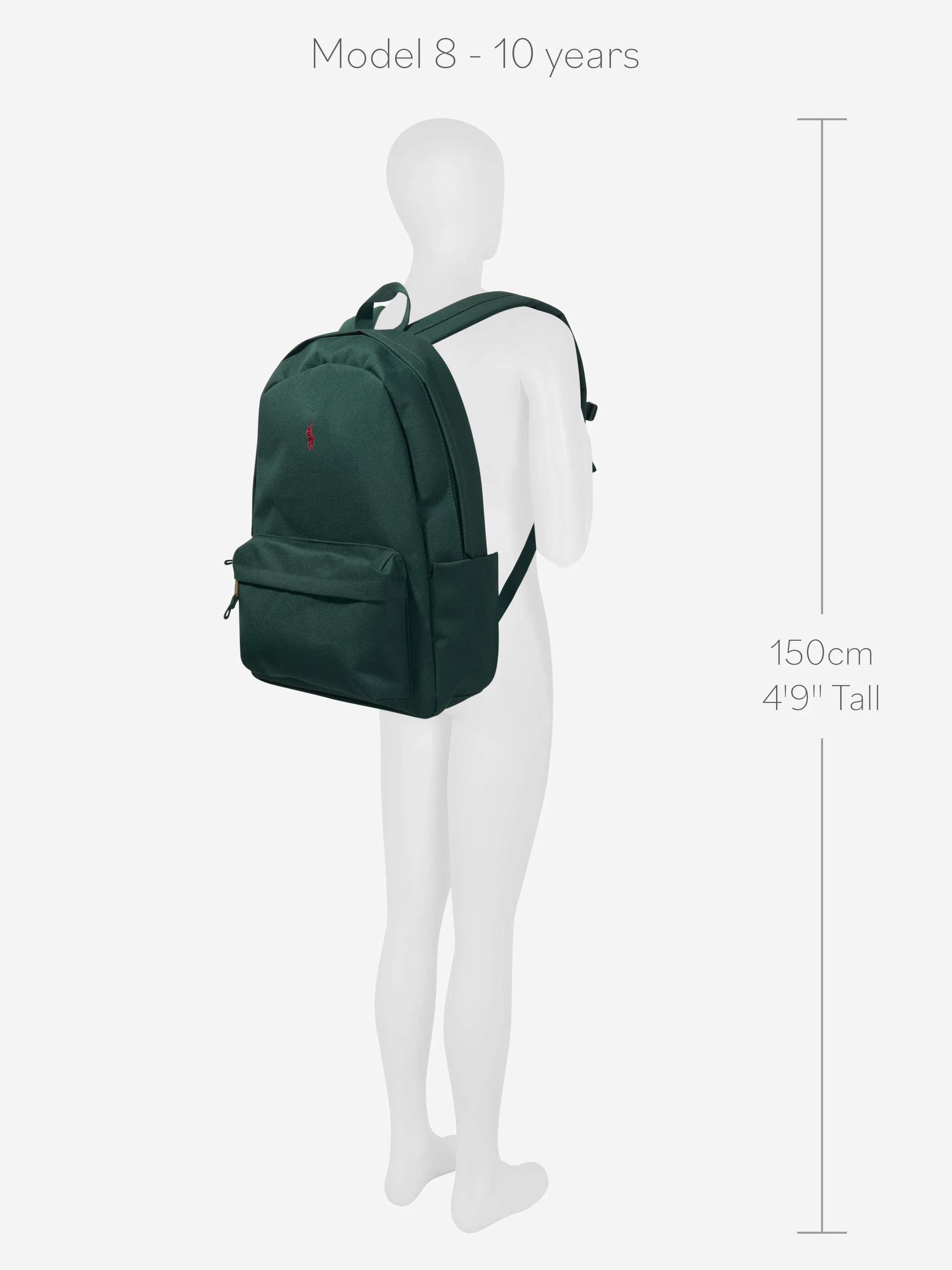 Ralph Lauren Kids Logo Backpack in Green