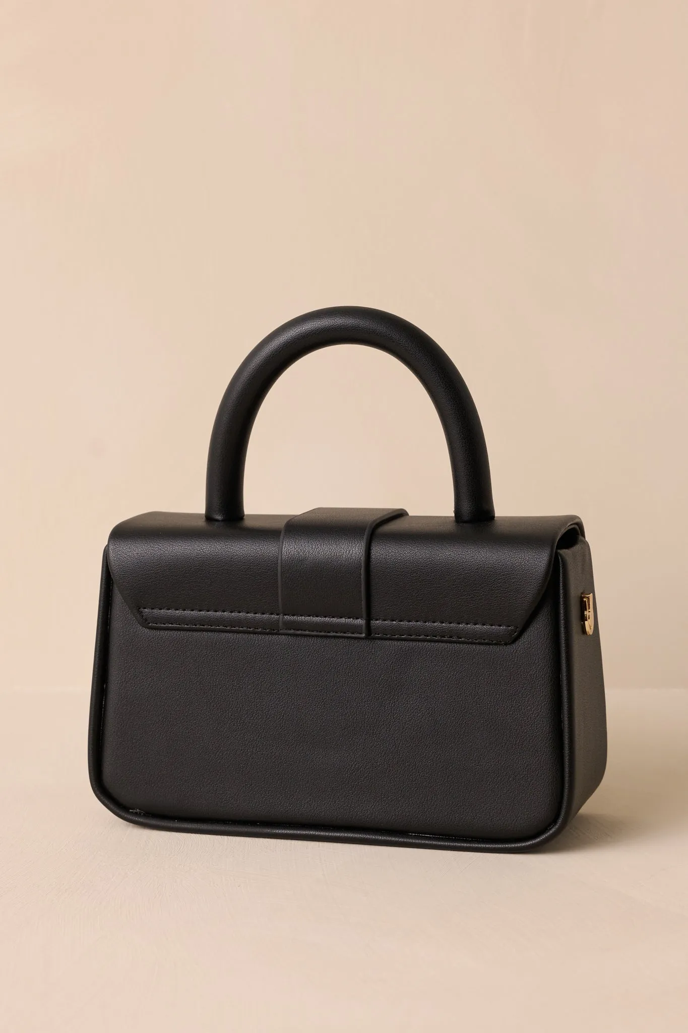 Regal Repose Black Handbag