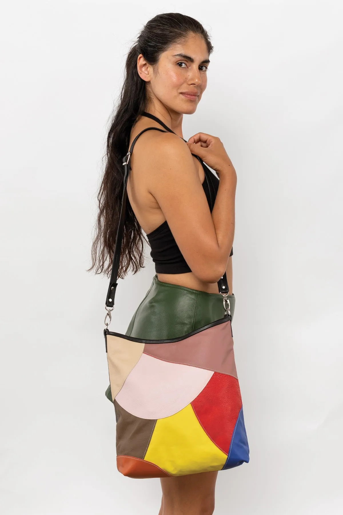 RLH3450 - Patchwork Crossbody Bag