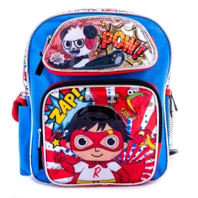 Ryan's World Backpack Small 12 inch Zap