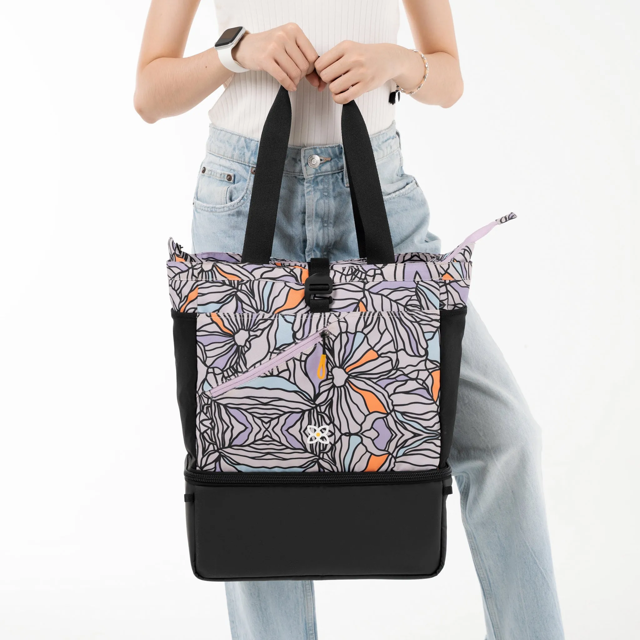 Sherpani Terra Cooler Tote/ Backpack bloom