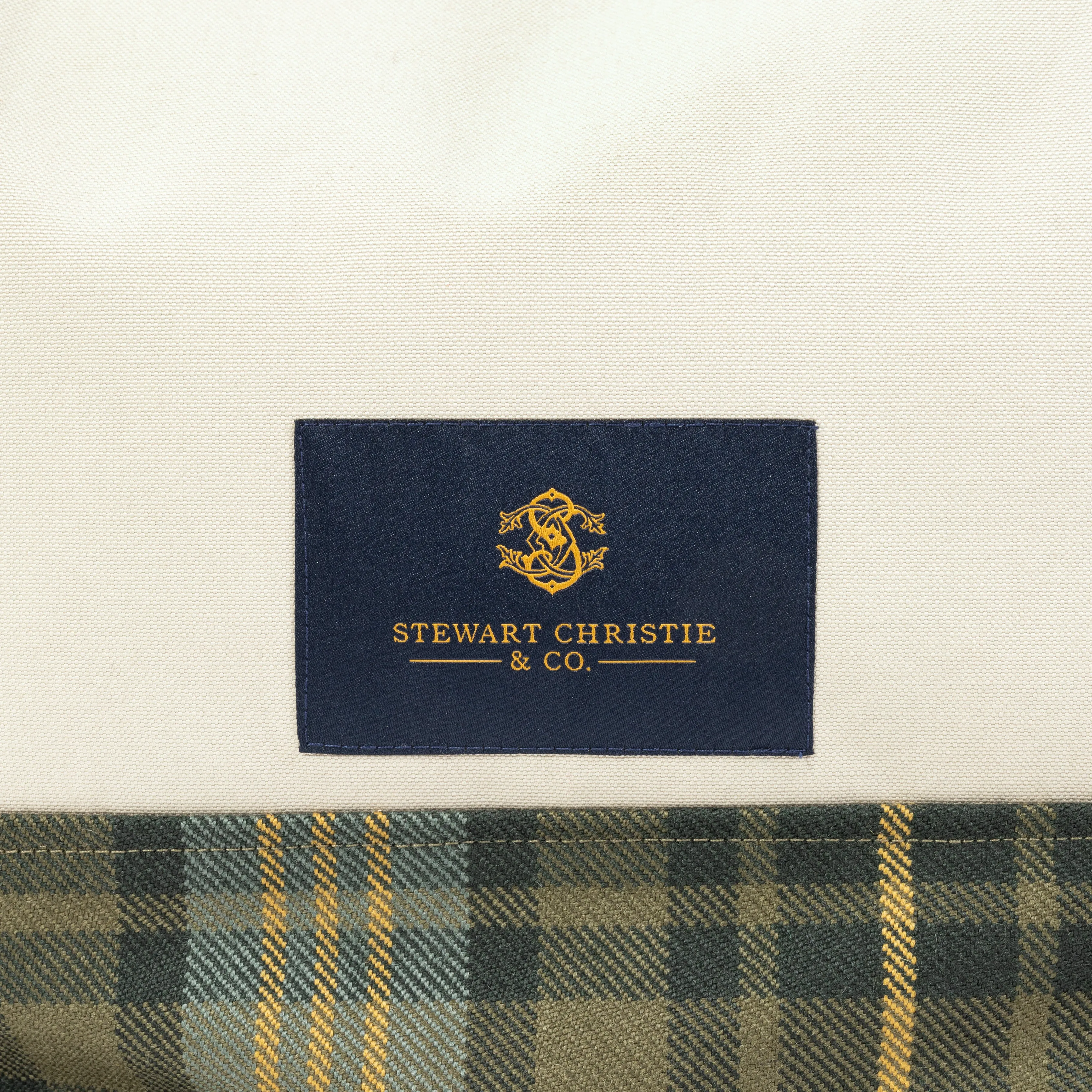 Shopper Bag in SC&Co. Tartan & Cream Canvas