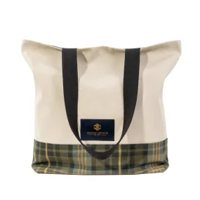 Shopper Bag in SC&Co. Tartan & Cream Canvas