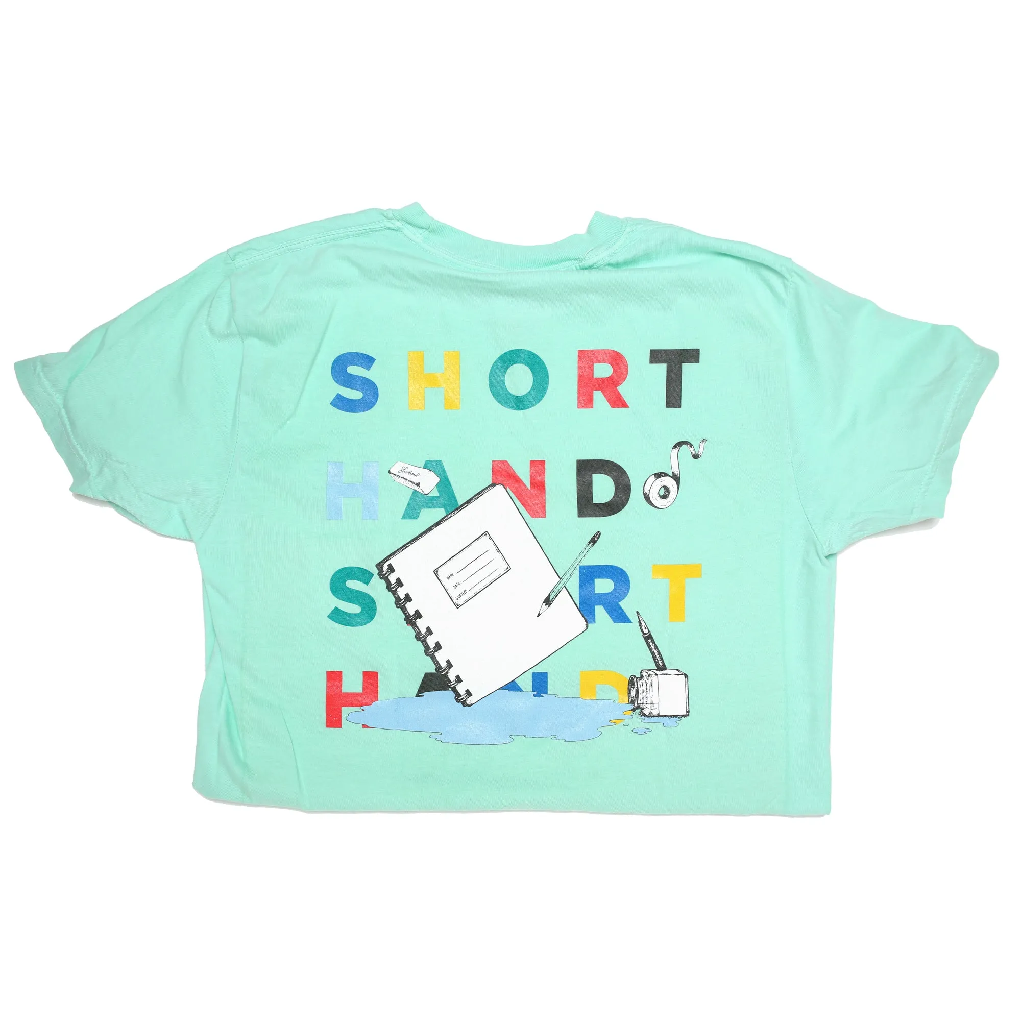 Shorthand Short Sleeve T-Shirt - Notebook