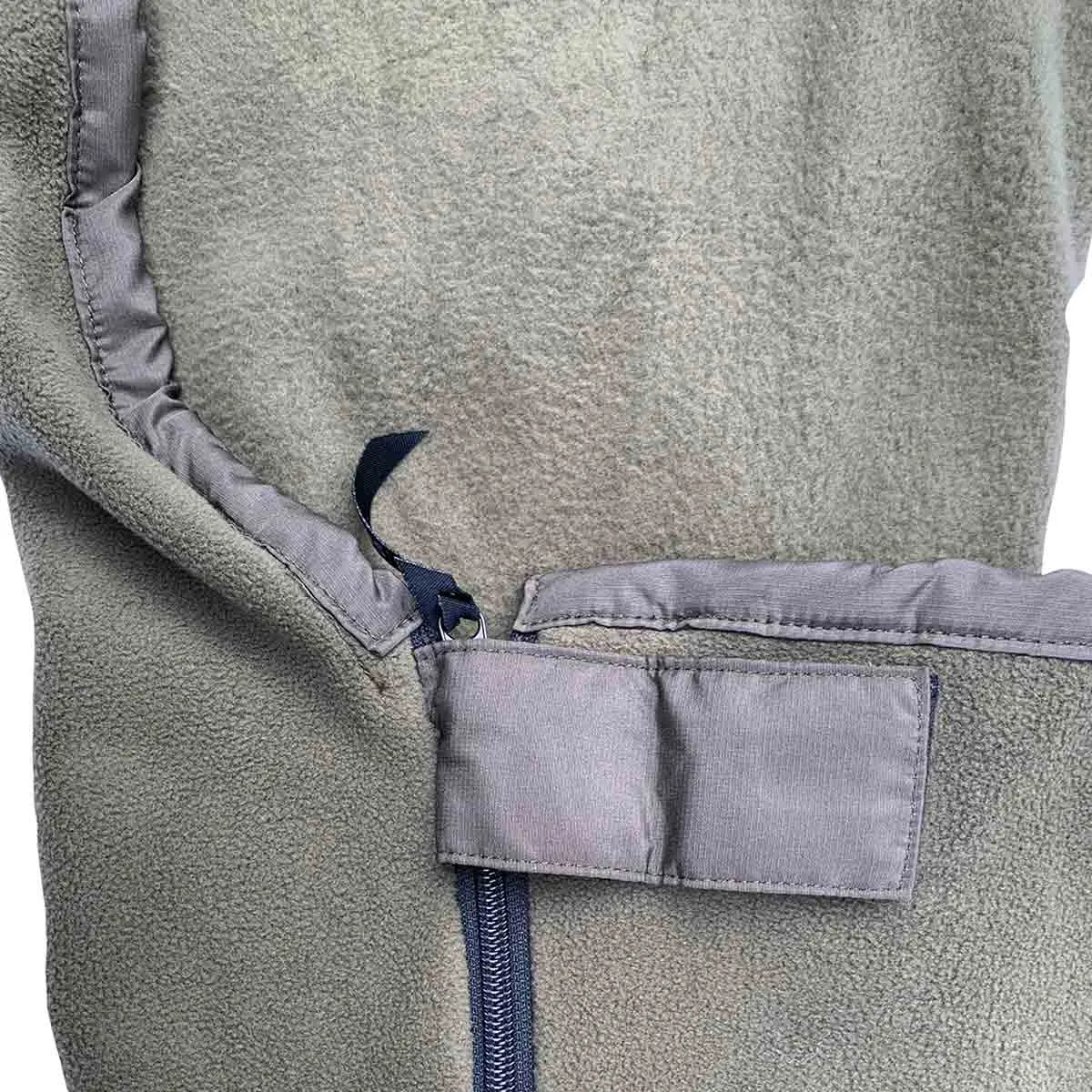 Snugpak Fleece Sleeping Bag Liner with Zip Olive