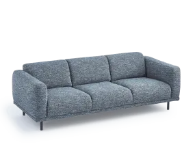 Sofa TEDDY BOHO niebieski melanż