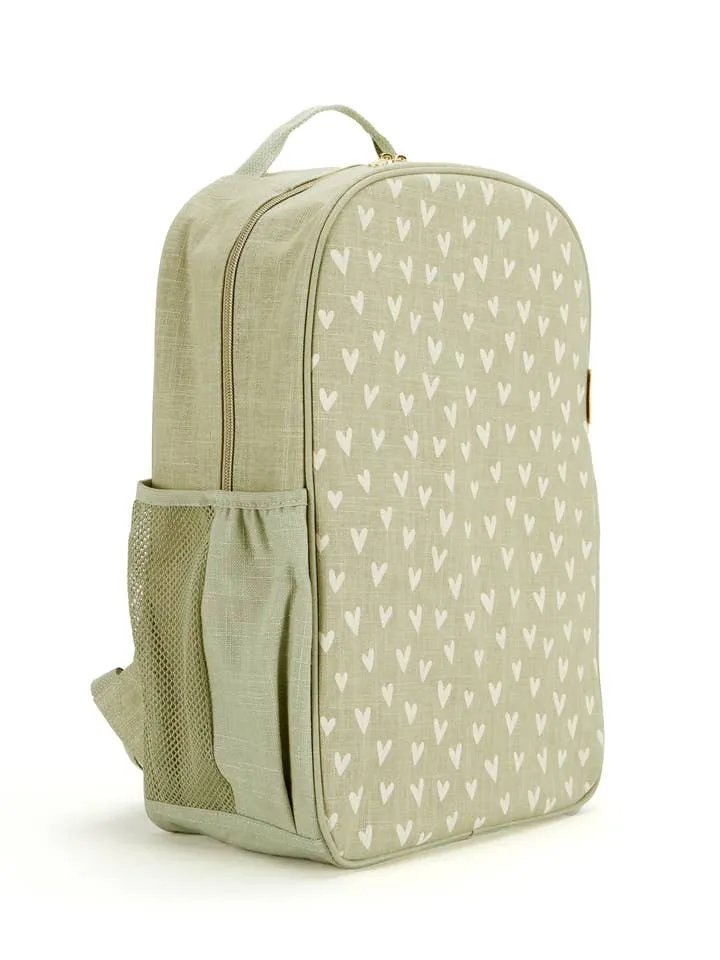 SoYoung Little Hearts Sage Grade School Backpack