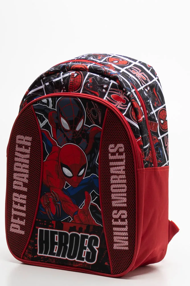 Spider-Man Trolley Backpack Red