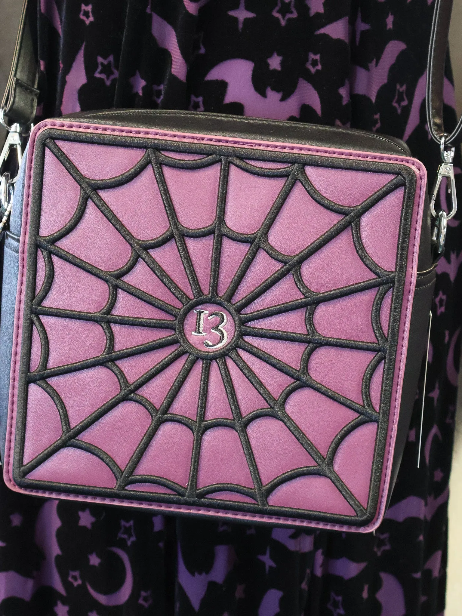 Spiderweb Window Crossbody Purse