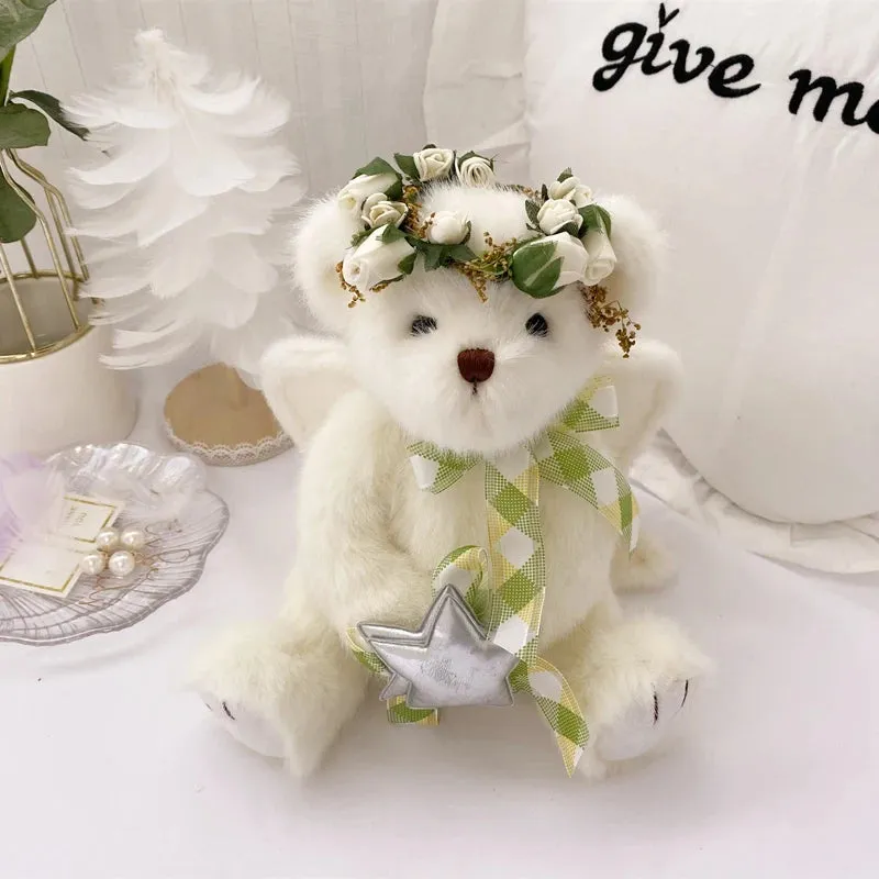 Star Angel Teddy Bear Flower Girl Gift