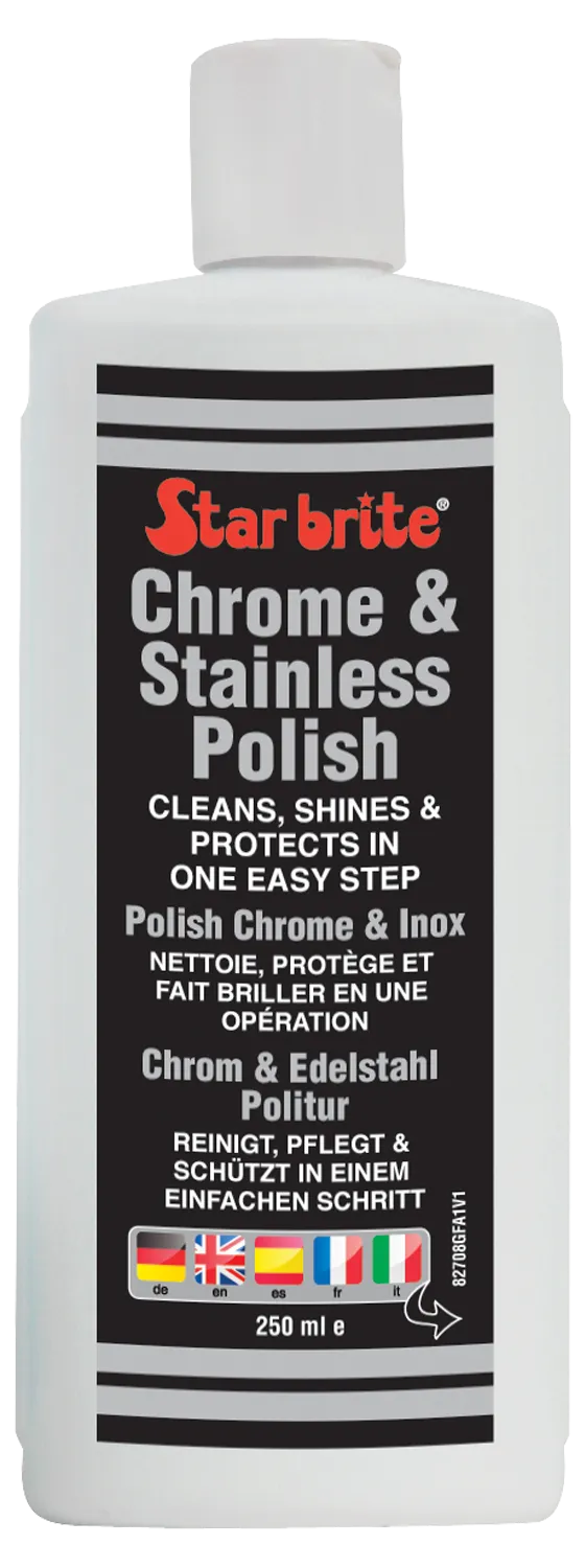 Star Brite Chrome & Stainless Steel Polish 250 ml