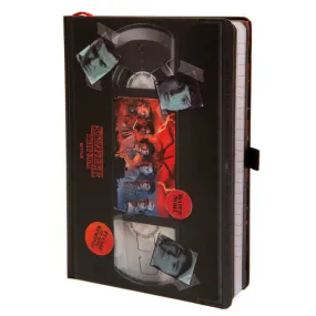 Stranger Things 4 Premium Notebook - VHS