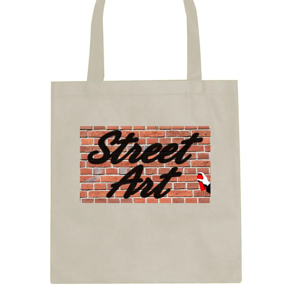 Street Art Graffiti Spraypaint Wall Tote Bag